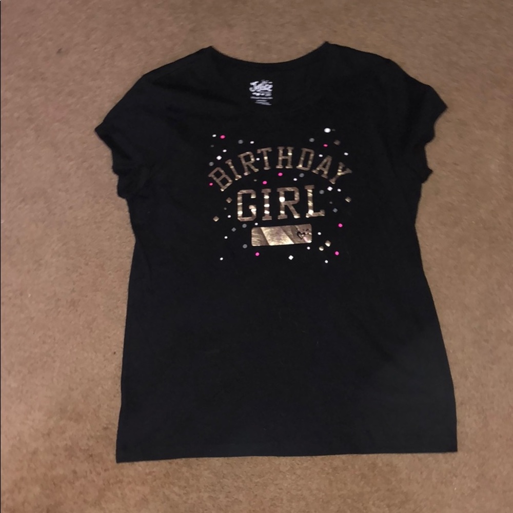 Birthday girl shirt from justice